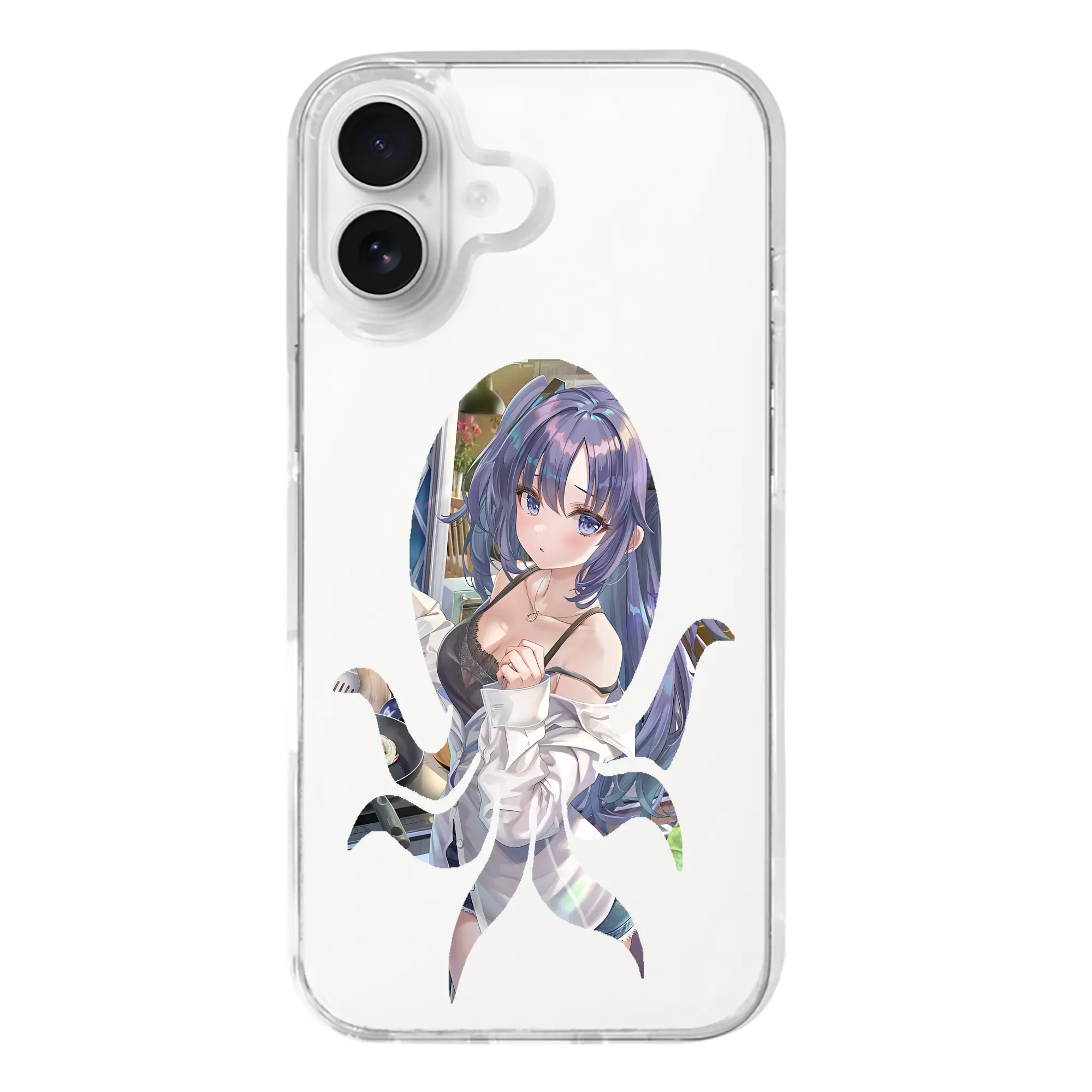 ブルーアーカイブ グッズ 早瀬 ユウカ - iPhone 17シリーズ 透明スマホケース – 薄型・耐衝撃・精密フィット保護カバー